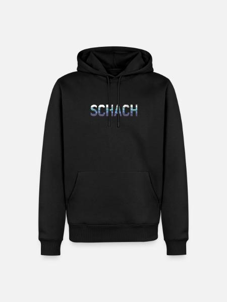 Schach - Männer Premium Bio Hoodie - Schwarz