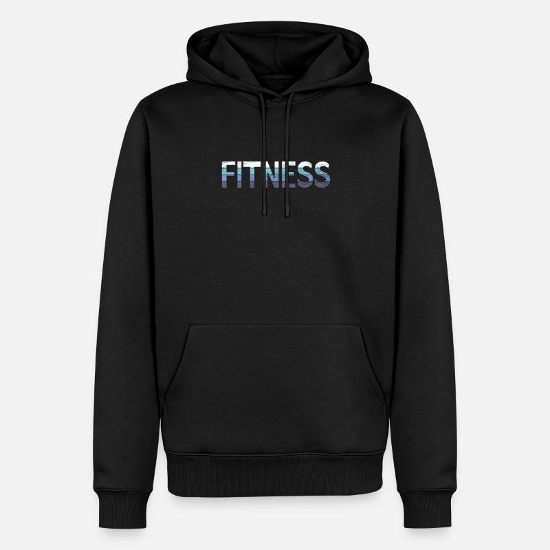 Aptitude - Sweat à capuche Premium bio Homme - noir