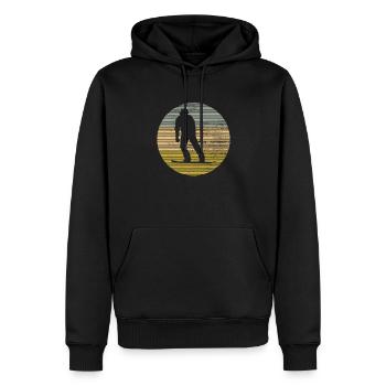 Snowboarding - Männer Premium Bio Hoodie - Schwarz - Vorne - Nico (187cm)