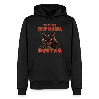 Mythisches Monster - Kryptides Monster - - Männer Premium Bio Hoodie - Schwarz - Vorne - Nico (187cm)