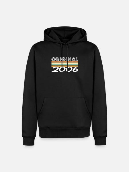 Original 2006 - Men’s Premium Organic Hoodie - black