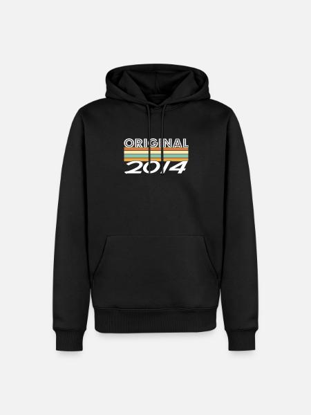 Original 2014 - Sweat à capuche Premium bio Homme - noir