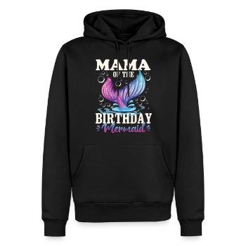 Mama Of The Birthday Girl - Männer Premium Bio Hoodie - Schwarz - Vorne - Nico (187cm)