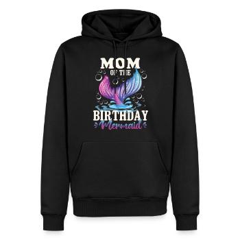 Mom Of The Birthday Girl - Männer Premium Bio Hoodie - Schwarz - Vorne - Nico (187cm)