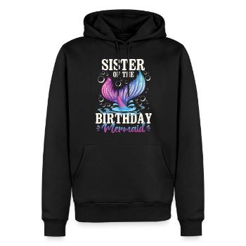 Sister Of The Birthday Girl - Männer Premium Bio Hoodie - Schwarz - Vorne - Nico (187cm)