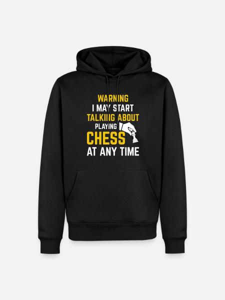 Échecs Bons Coups Jeu Jeux de Stratégie Jeux drôles d’échecs - Sweat à capuche Premium bio Homme - noir