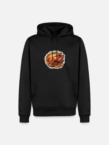 Thanksgiving - Männer Premium Bio Hoodie - Schwarz