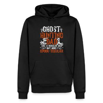 Ghost Hunt Spook-tecular Ghost Hunting Dad - Sweat à capuche Premium bio Homme - noir - Devant - Nico (187cm)