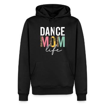 Tanz Mama Leben Lustige Mama Leopard Tanz Mama - Männer Premium Bio Hoodie - Schwarz - Vorne - Nico (187cm)