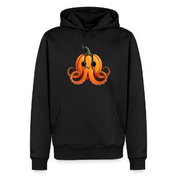 Octopus Pumpkin Lazy Halloween Party Costume pour - Sweat à capuche Premium bio Homme - noir - Devant - Nico (187cm)