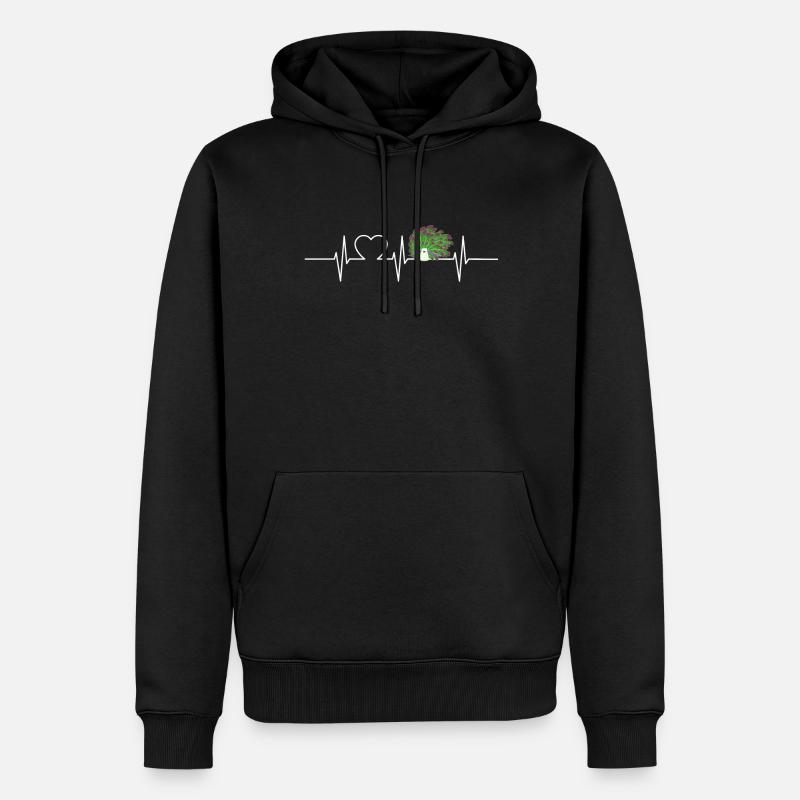 Nudibranches nudibranches - Sweat à capuche Premium bio Homme - noir