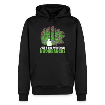 Nudibranch Nacktkiemer Nacktschnecken - Männer Premium Bio Hoodie - Schwarz - Vorne - Nico (187cm)