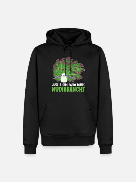 Nudibranches nudibranches - Sweat à capuche Premium bio Homme - noir