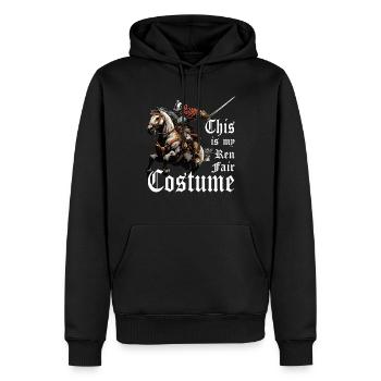 Dies Ist Meine Ren Faire -Kostüm Renaissance - Männer Premium Bio Hoodie - Schwarz - Vorne - Nico (187cm)