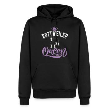 Rottweiler Gifts - Männer Premium Bio Hoodie - Schwarz - Vorne - Nico (187cm)