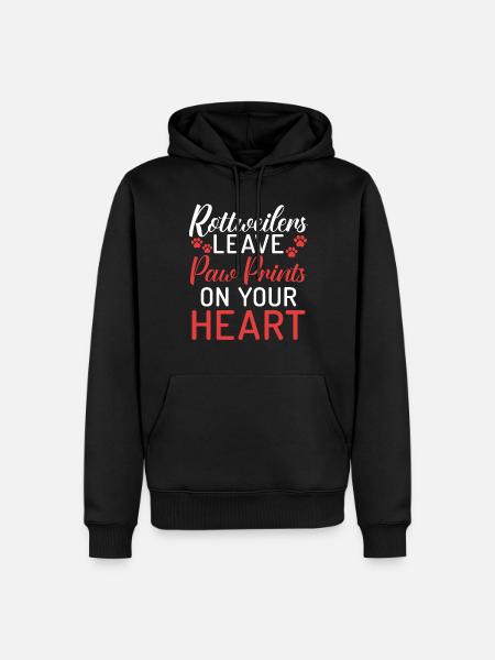 Rottweiler Gifts - Men’s Premium Organic Hoodie - black