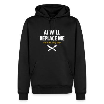 Kochen Kulinarisches Restaurant Gourmet Küche Koch - Männer Premium Bio Hoodie - Schwarz - Vorne - Nico (187cm)