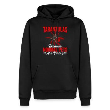 Normale Haustiere Sind Langweilig - Männer Premium Bio Hoodie - Schwarz - Vorne - Nico (187cm)
