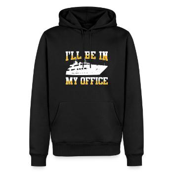 Mechanical Engineer Engineer Profession - Men’s Premium Organic Hoodie - black - Front - Nico (187cm)