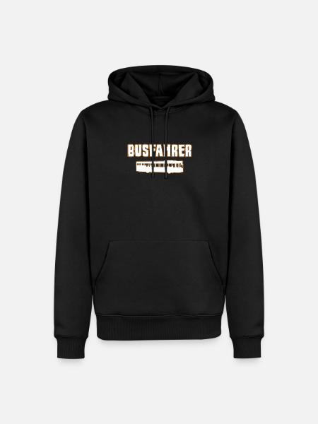 Busfahrer - Männer Premium Bio Hoodie - Schwarz