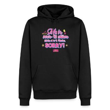 90er Jahre Kostüm Ist In Der Wäsche 90s Party 90er - Männer Premium Bio Hoodie - Schwarz - Vorne - Nico (187cm)