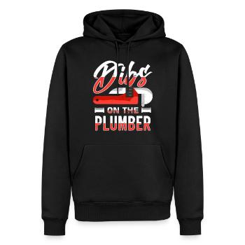 Sanitär Abfluss Chirurg Job Beruf - Männer Premium Bio Hoodie - Schwarz - Vorne - Nico (187cm)