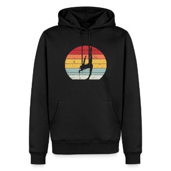 Baton Twirling Girl Twirler Majorette - Männer Premium Bio Hoodie - Schwarz - Vorne - Nico (187cm)