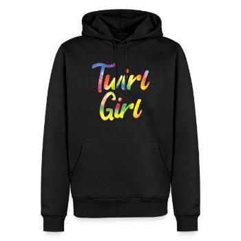 Baton Twirling Girl Twirler Majorette - Männer Premium Bio Hoodie - Schwarz - Vorne - Nico (187cm)