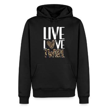 Baton Twirling Girl Twirler Majorette - Männer Premium Bio Hoodie - Schwarz - Vorne - Nico (187cm)