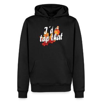 Ich Würde Diesen Ahornbaum Tippen, Der Auf - Männer Premium Bio Hoodie - Schwarz - Vorne - Nico (187cm)