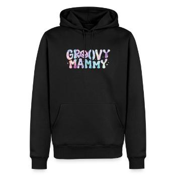 Groovy Mutter Passende Familie Am 1. Geburtstag - Männer Premium Bio Hoodie - Schwarz - Vorne - Nico (187cm)