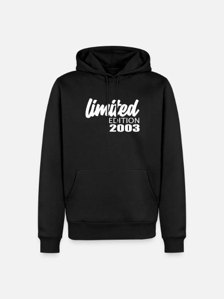Limited Edition 2003 - Men’s Premium Organic Hoodie - black