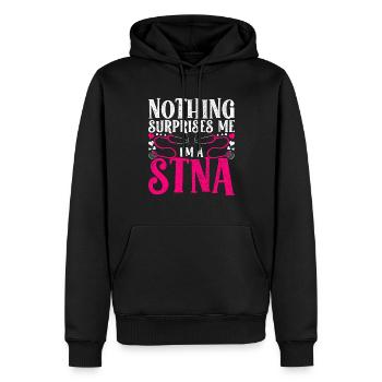 Altenpflegehelfer Pflegehelfer Pflegehelferin - Männer Premium Bio Hoodie - Schwarz - Vorne - Nico (187cm)