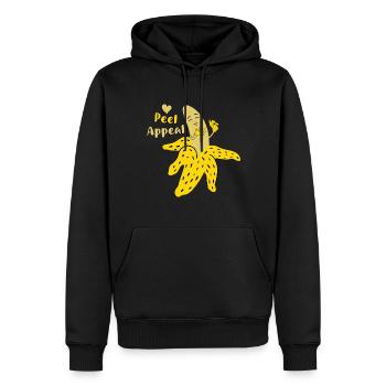 Esthéticienne, Soins de la peau, Beauté, Dermantologue, - Sweat à capuche Premium bio Homme - noir - Devant - Nico (187cm)