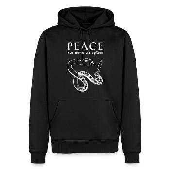 Serpent, Serpent, Reptile, Animal De Compagnie, Python, Serpent - Sweat à capuche Premium bio Homme - noir - Devant - Nico (187cm)