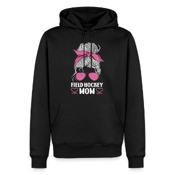 Field Hockey Mom Sunglasses Field - Männer Premium Bio Hoodie - Schwarz - Vorne - Nico (187cm)