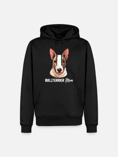 Dog Bull Terrier - Men’s Premium Organic Hoodie - black
