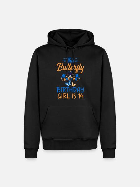 Butterfly Lover Gifts - Men’s Premium Organic Hoodie - black