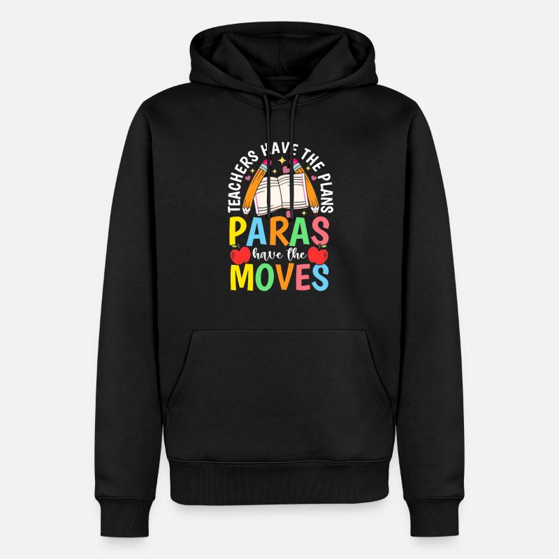 Parapro Assistante Enseignante Paraprofessionnelle - Sweat à capuche Premium bio Homme - noir