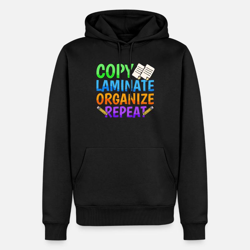 Paraprofessional -Paraedukator -Parapro Im - Männer Premium Bio Hoodie - Schwarz