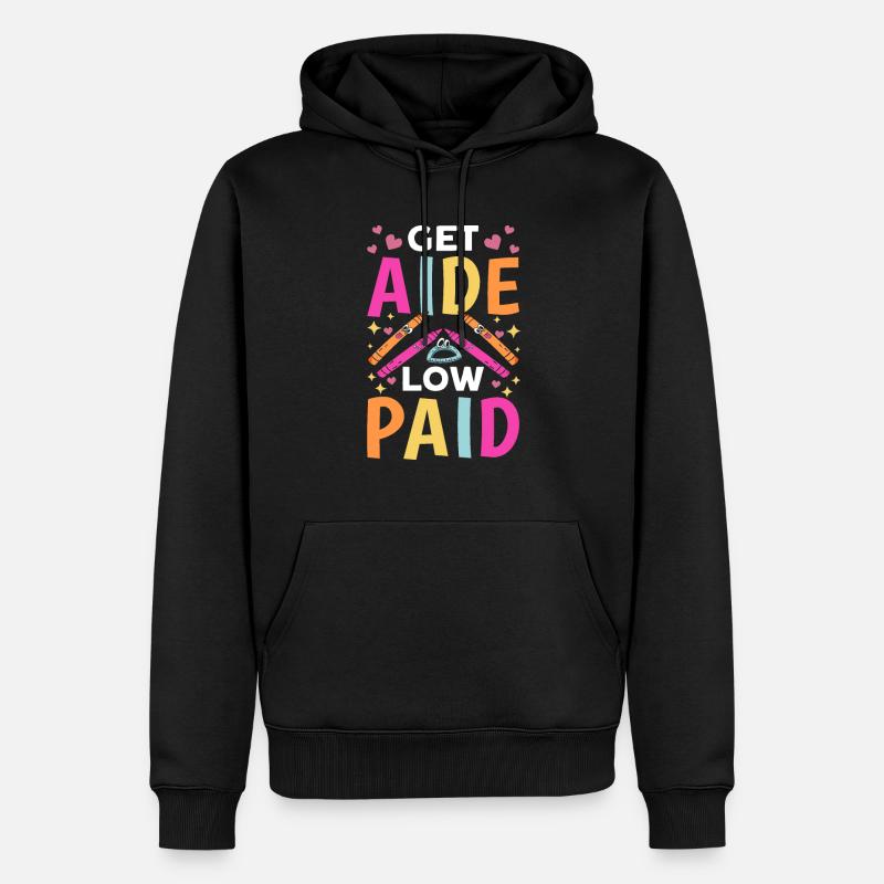 Parapro Assistante Enseignante Paraprofessionnelle - Sweat à capuche Premium bio Homme - noir