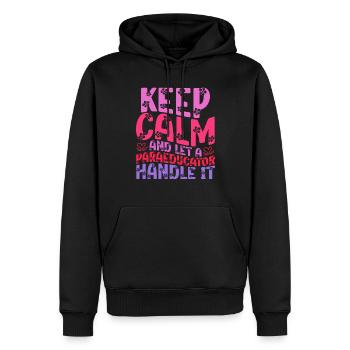 Educational Assistant Teaching Assistant - Men’s Premium Organic Hoodie - black - Front - Nico (187cm)