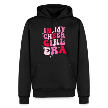 Pom-pom girl Cheerleading Jeunes - Sweat à capuche Premium bio Homme - noir - Devant - Nico (187cm)