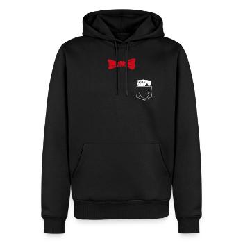 Kostümersatz Kartentricks Straßenmagier Magier - Männer Premium Bio Hoodie - Schwarz - Vorne - Nico (187cm)