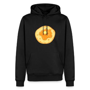 Tag Des Nationalen Ahornsiruptags - Zucker Und - Männer Premium Bio Hoodie - Schwarz - Vorne - Nico (187cm)