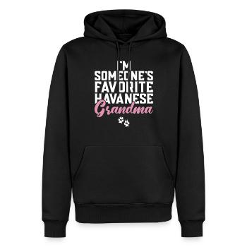 Gifts for Havanese Dog Lovers - Männer Premium Bio Hoodie - Schwarz - Vorne - Nico (187cm)