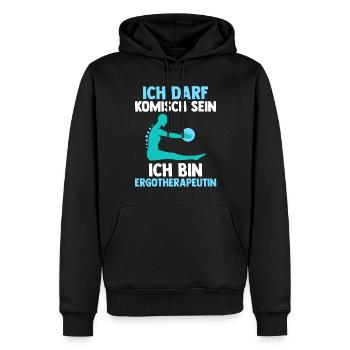 Ergotherapie Ergotherapeutin - Männer Premium Bio Hoodie - Schwarz - Vorne - Nico (187cm)