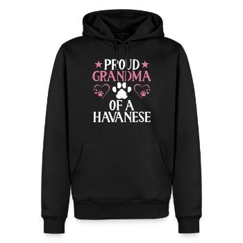 Gifts for Havanese Dog Lovers - Männer Premium Bio Hoodie - Schwarz - Vorne - Nico (187cm)
