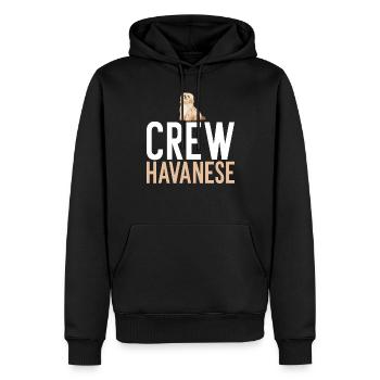Gifts for Havanese Dog Lovers - Männer Premium Bio Hoodie - Schwarz - Vorne - Nico (187cm)
