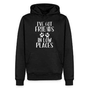 Gifts for Havanese Dog Lovers - Männer Premium Bio Hoodie - Schwarz - Vorne - Nico (187cm)